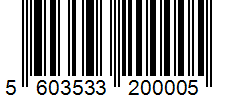 Barcode 5603533200005
