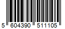 Barcode 5604390511105