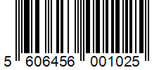 Barcode 5606456001025