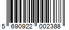 Barcode 5690922002388