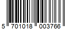 Barcode 5701018003766