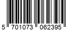 Barcode 5701073062395
