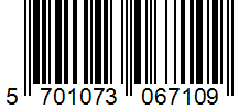 Barcode 5701073067109