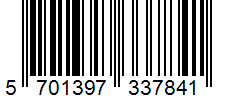 Barcode 5701397337841