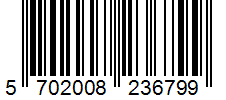 Barcode 5702008236799