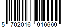 kod kreskowy ean 5702016916669