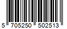 Barcode 5705250502513