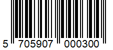 Barcode 5705907000300
