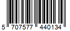 Barcode 5707577440134