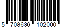 Barcode 5708636102000
