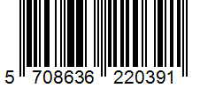 Barcode 5708636220391