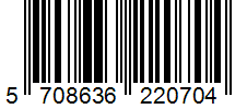 Barcode 5708636220704