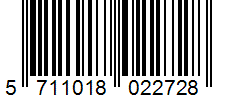 Barcode 5711018022728