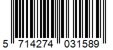 Barcode for 15 + 3 cm