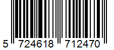 Barcode 5724618712470