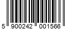 Barcode 5900242001566