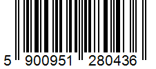 Barcode 5900951280436