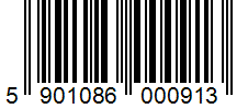 Barcode 5901086000913
