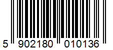 kod kreskowy ean 5902180010136