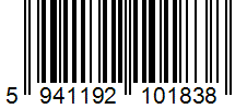 Barcode 5941192101838