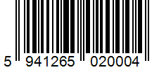 Barcode 5941265020004