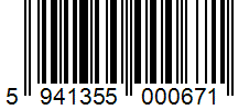 Barcode 5941355000671