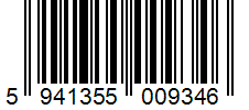 Barcode 5941355009346