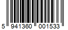 Barcode 5941360001533