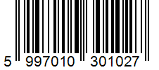 kod kreskowy ean 5997010301027