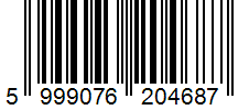 Barcode 5999076204687