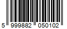 Barcode 5999882050102
