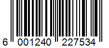 Barcode 6001240227534