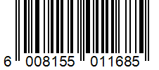 Barcode 6008155011685
