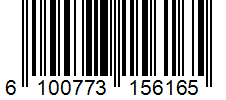 Barcode 6100773156165