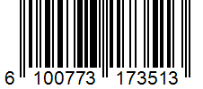Barcode 6100773173513