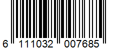 Barcode 6111032007685
