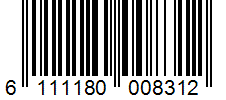Barcode 6111180008312