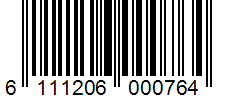 Barcode 6111206000764
