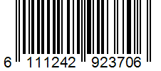 Barcode 6111242923706
