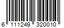 Barcode 6111249320010