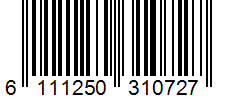 Barcode 6111250310727