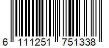 Barcode 6111251751338