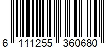 Barcode 6111255360680