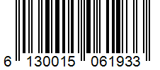 Barcode 6130015061933