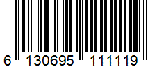 Barcode 6130695111119