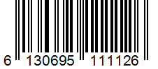 Barcode 6130695111126