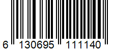 Barcode 6130695111140