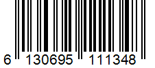 Barcode 6130695111348