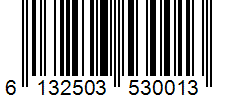 Barcode 6132503530013