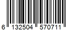Barcode 6132504570711